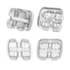 BRAQ CERAMICO ICERAM-P MBT 0,022 - 1 CASO