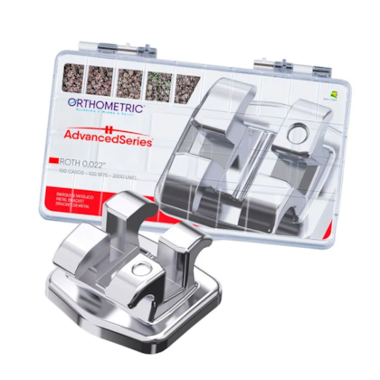Bráquete Advanced Series 022 - Kit 100 casos