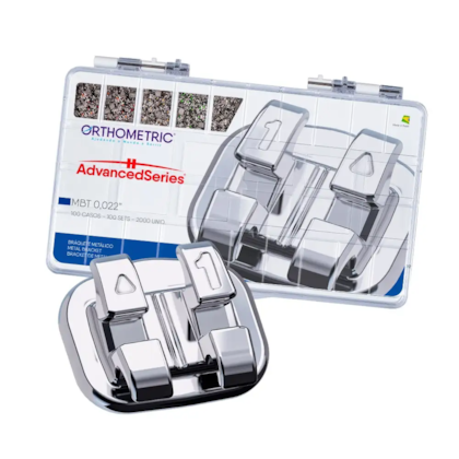 Bráquete Advanced Series 022 - Kit 100 casos