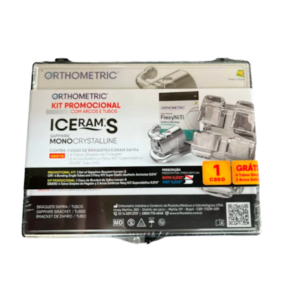 BRAQUETE ICERAM-S ROTH 022 + TUBOS + 1 PAR DE ARCOS