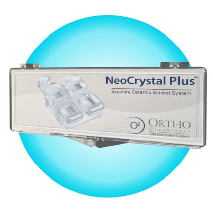 Bráquete NeoCrystal Plus Safira 018 Bráquete NeoCrystal Plus Safira 018