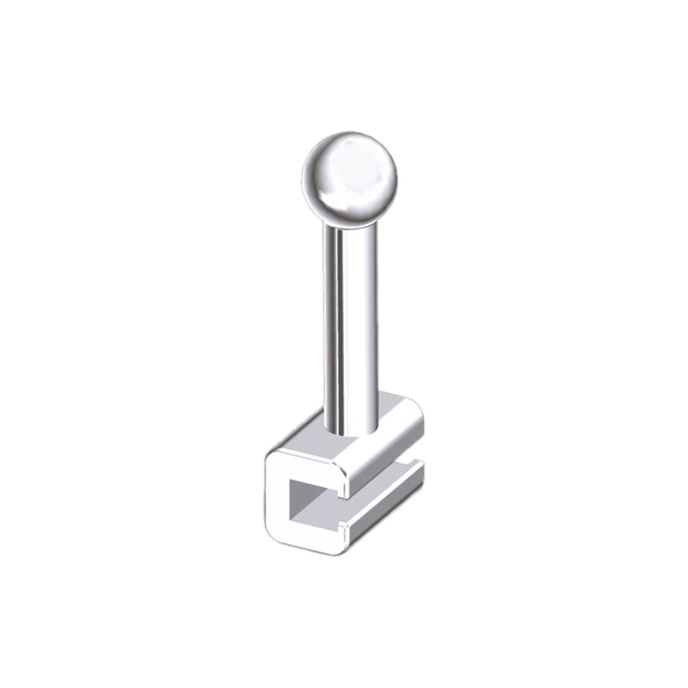 J&J Ortho Crimpable Bi-Directional T-Hook For Orthodontic Archwire - 10 Pack