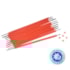 Elástico Ligadura Bengalinha Antimicrobiano Laranja Coral