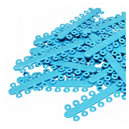 Elástico Separador Modular Azul Claro - 4mm