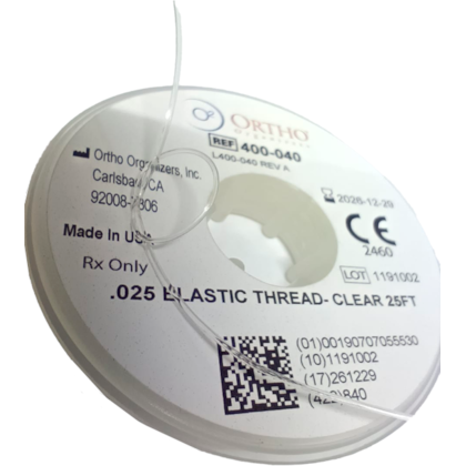Elástico Thread Incolor (Zing-O-String) Ortho Organizers - Ortho ...