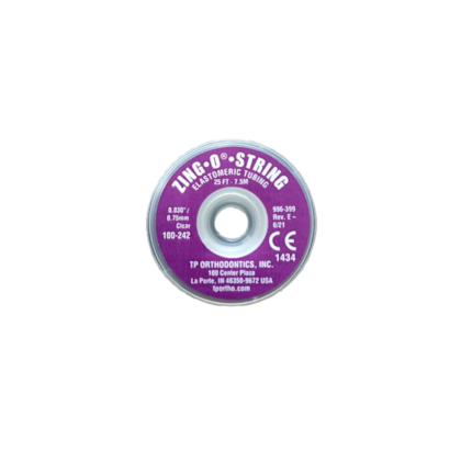 FIO ELÁSTICO ZING-O-STRING TRANSPARENTE - TP Orthodontics - Orthoghia