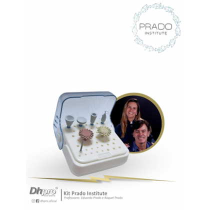 KIT DE BROCAS PARA REMOÇAO DE ATTACHMENTS E RESINA - PRADO INSTITUTE