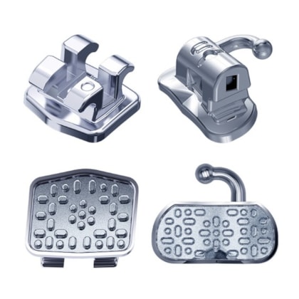KIT PROMO BRAQ. DE ACO ADVANCED ROTH 0,022 01 CASO + ARCOS + 4 TUBOS