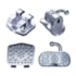 KIT PROMO BRAQ. DE ACO ADVANCED ROTH 0,022 01 CASO + ARCOS + 4 TUBOS